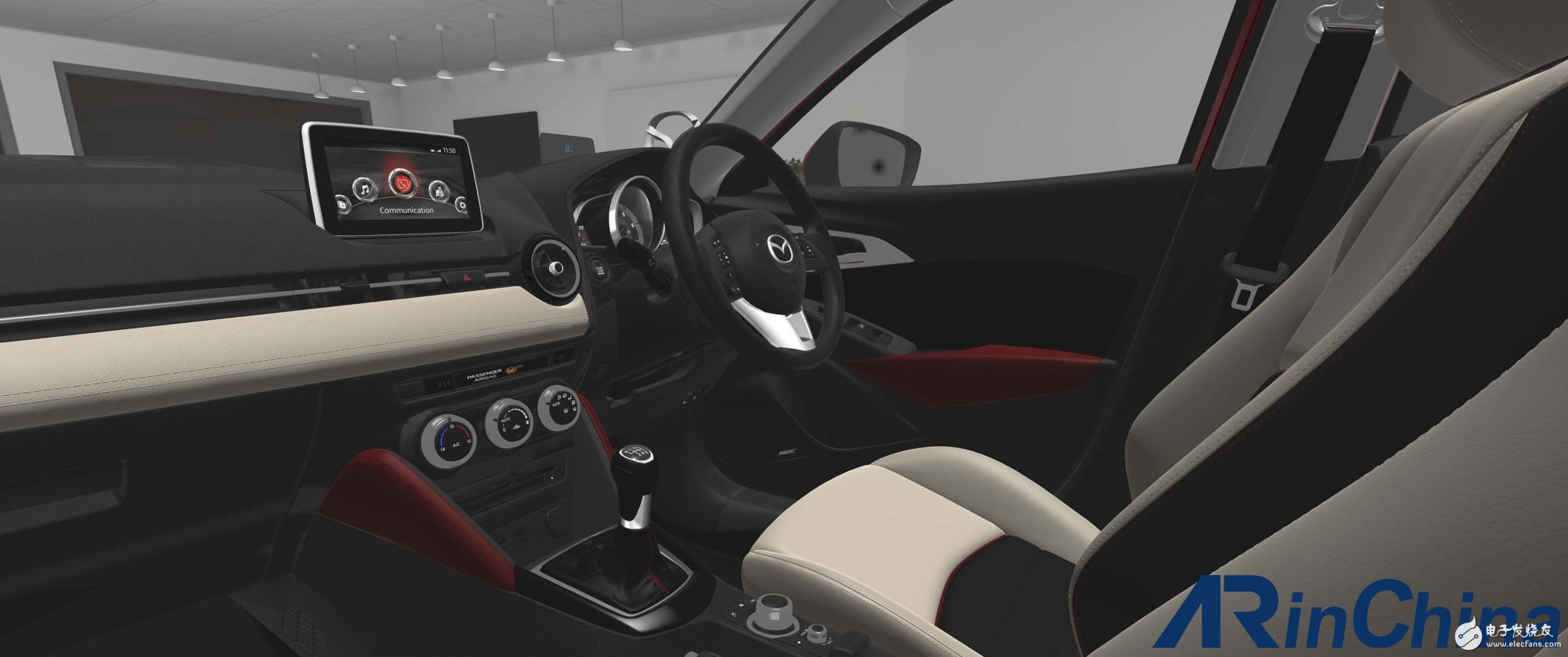 Mazda uses VR technology in cars, allowing customers to experience a new driving experience