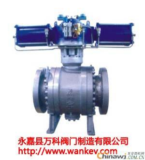 'Q647 pneumatic hard seal ball valve parts material