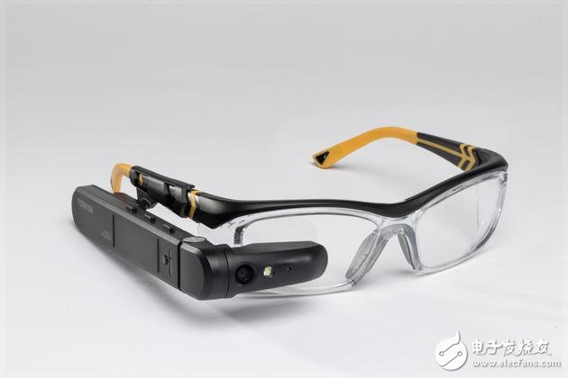 Toshiba DynaEdge AR smart glasses technology analysis