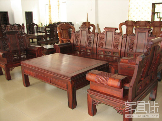 Red rosewood furniture