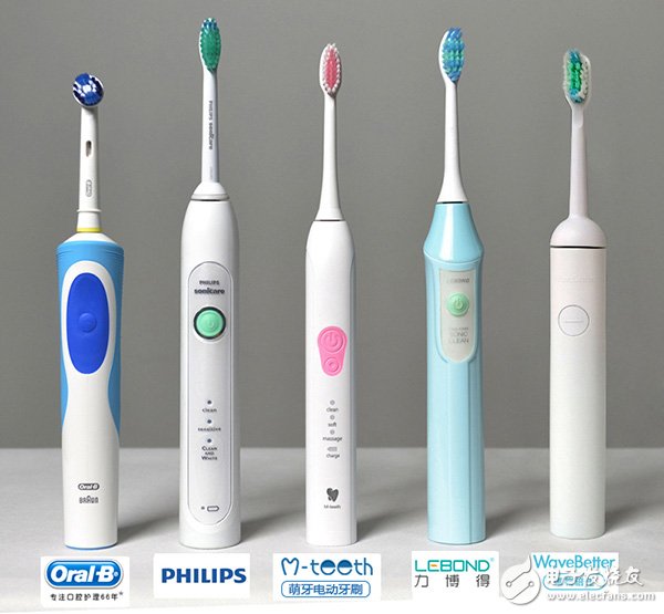 Five popular brands of electric toothbrush professional evaluation