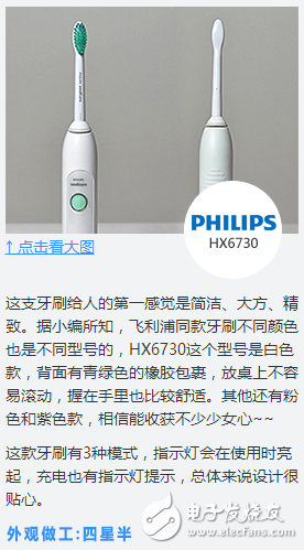 Five popular brands of electric toothbrush professional evaluation