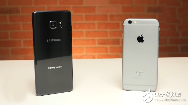 iPhone 6S, Samsung Note 7 speed PK: the result is messy!