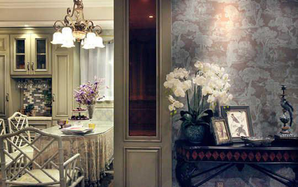 Baroque vintage Nordic design with artistic richness