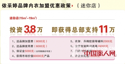 Cai Ting Underwear 2010 Hot Recruitment