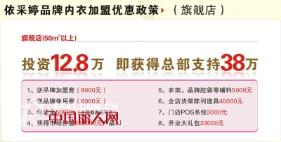 Cai Ting Underwear 2010 Hot Recruitment