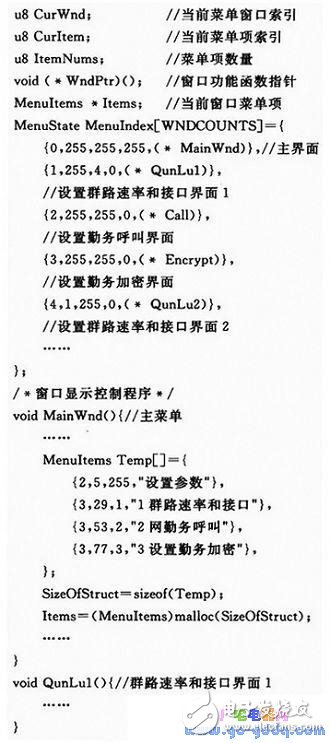 Multi-level operation menu display system design