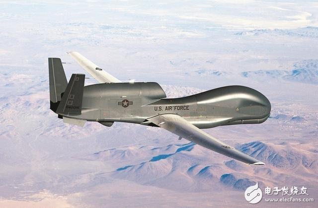 The world's strongest drone "Global Hawk" has monitored mainland military aircraft flying around Taiwan
