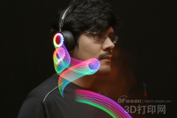 Teach you to add cool lighting effects to your headphones with LED and 3D printing
