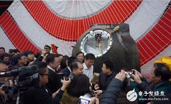 Group onlookers: What is the return of the Shenzhou 11 spacecraft return capsule?