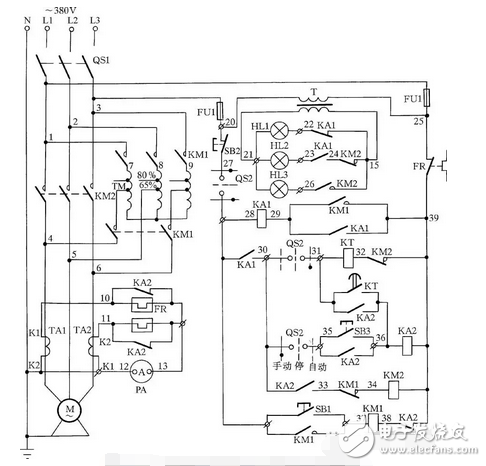 18 kinds of motor step-down starting wiring method