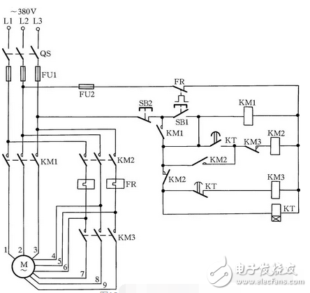 18 kinds of motor step-down starting wiring method