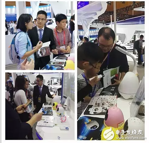 Robot net red "Alpha Little Egg" unveiled at China Electronic Information Expo