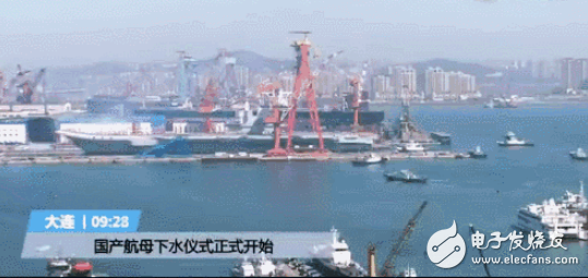 China's first domestic aircraft carrier is in a good position, too handsome!