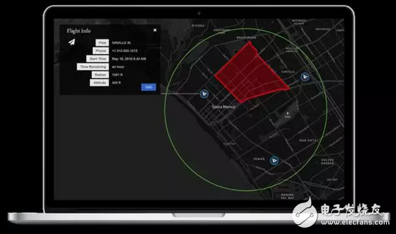 To make up for the black hole of the drone law, the drone manufacturer Dajiang adopts the air traffic control system to allow some drones to fly safely.