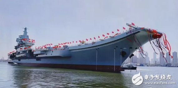 Looking at the domestic 001A aircraft carrier from the perspective of domestic aircraft carrier launching, the craftsmanship represents the level of the top shipbuilding