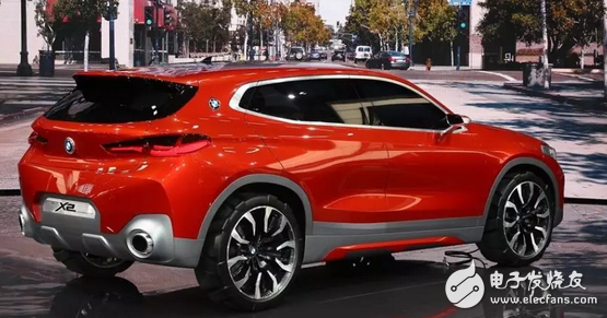 Do you like this? The BMW X2 patent map is expected to be released at the Frankfurt Motor Show in September!