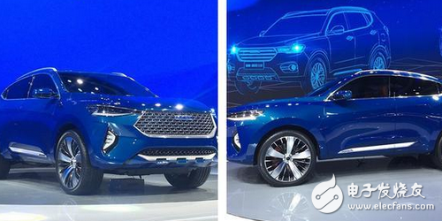 SUV Haval HB-03, Chuanqi EV Couple, Geely new coupe SUV three of the most popular domestic car companies, while the benchmark BMW X6