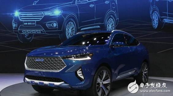 SUV Haval HB-03, Chuanqi EV Couple, Geely new coupe SUV three of the most popular domestic car companies, while the benchmark BMW X6