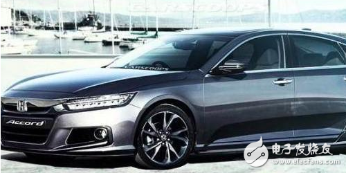 The tenth generation Honda Accord, it is almost against the sky! The world of looking faces must be super-spirited