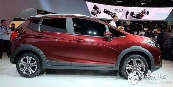 Honda WR-V, standard ESP only 80,000 start, joint venture home suv preferred