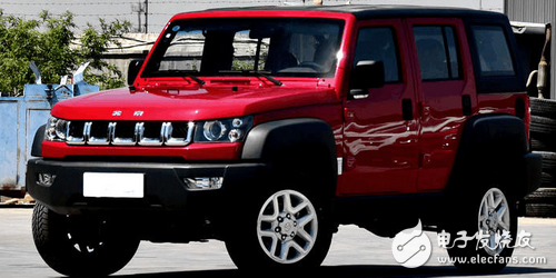 Beijing BJ40L shape is more wild than the Wrangler, four-wheel drive 2.0T, priced at 130,000