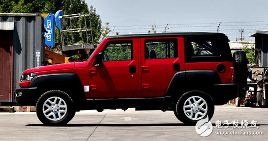 Beijing BJ40L shape is more wild than the Wrangler, four-wheel drive 2.0T, priced at 130,000