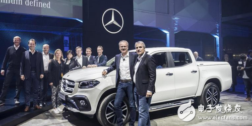 Mercedes-Benz officially released the first high-end pickup X-sale in the history of 290,000