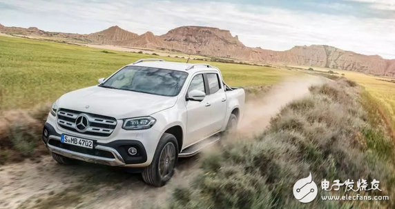 Mercedes-Benz officially released the first high-end pickup X-sale in the history of 290,000