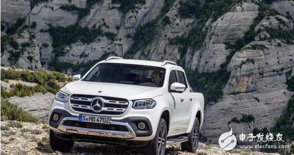 Mercedes-Benz officially released the first high-end pickup X-sale in the history of 290,000