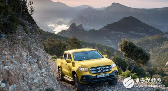 Mercedes-Benz officially released the first high-end pickup X-sale in the history of 290,000