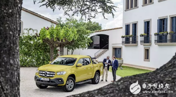 Mercedes-Benz officially released the first high-end pickup X-sale in the history of 290,000