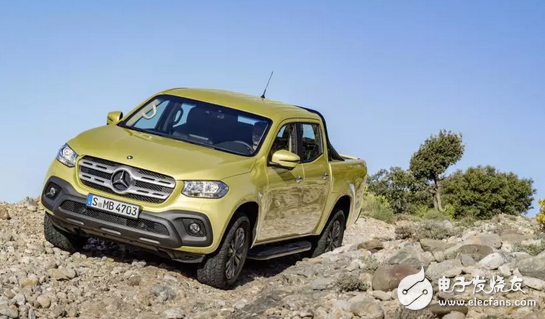 Mercedes-Benz officially released the first high-end pickup X-sale in the history of 290,000