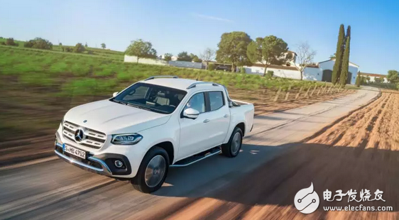 Mercedes-Benz officially released the first high-end pickup X-sale in the history of 290,000