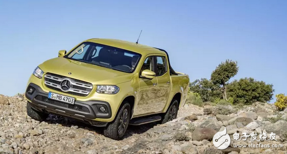 Mercedes-Benz officially released the first high-end pickup X-sale in the history of 290,000