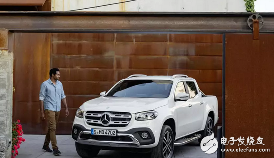 Mercedes-Benz officially released the first high-end pickup X-sale in the history of 290,000