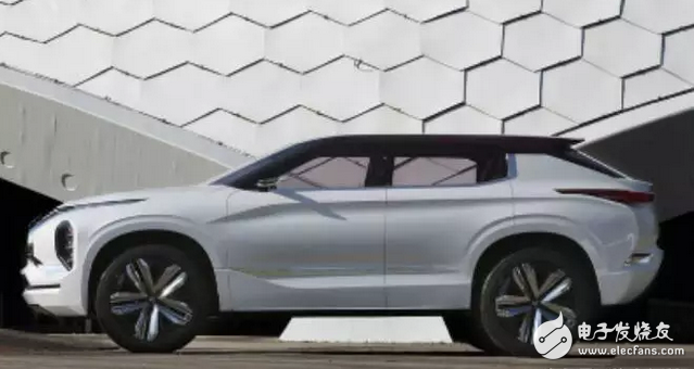 The Mitsubishi GT-PHEV concept car is full of 7 seats, and it is very eye-catching after its appearance.