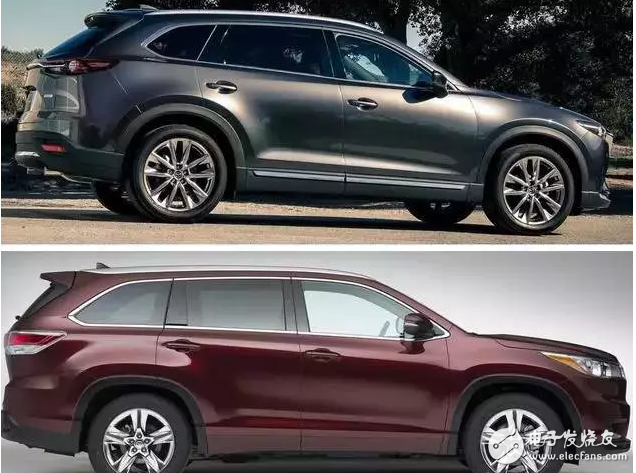 Once the Mazda CX-9 7-seat SUV is on the market, Highlander has to be under pressure!