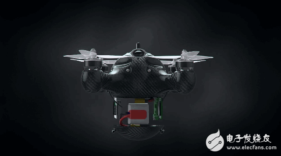 All-carbon fiber drones are not bad for cars.