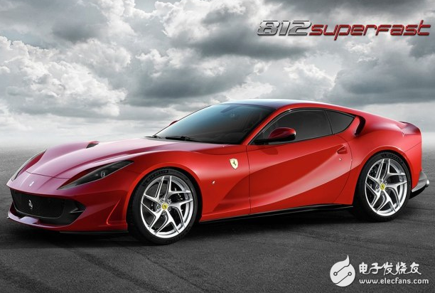 Ferrari family adds a new F12 inheritance model Ferrari 812 Superfast strikes