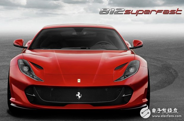 Ferrari family adds a new F12 inheritance model Ferrari 812 Superfast strikes