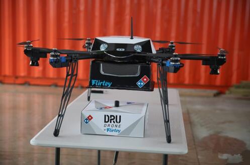 Flirtey will increase 3D printing drones to deliver pizza business services