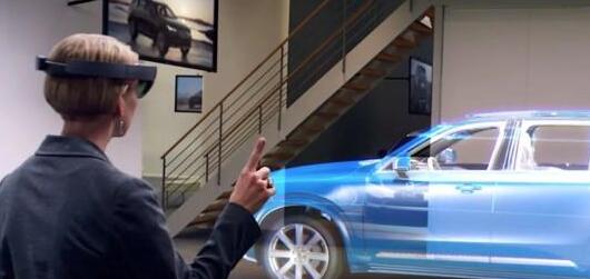 Tesla has dug Microsoft HoloLens wall feet, AR car is just around the corner?