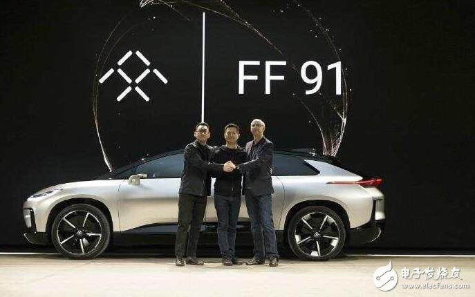 LeTV ff officially released Faraday's future FF91 at CES, Jia Yueting attended the conference!