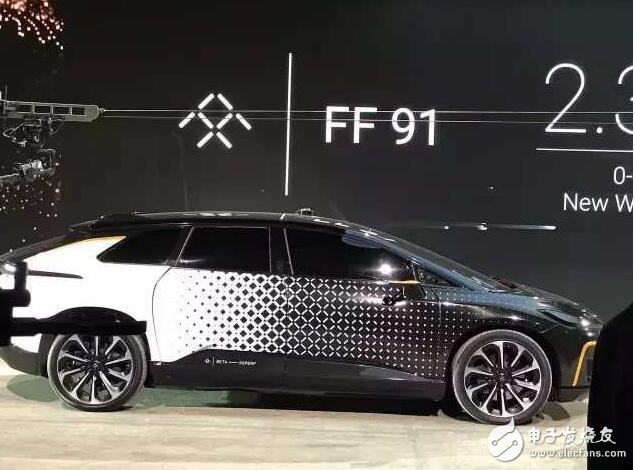 LeTV released the first mass-produced electric car ff91: scheduled to be 50,000, next year delivery!