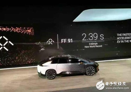 LeTV released the first mass-produced electric car ff91: scheduled to be 50,000, next year delivery!