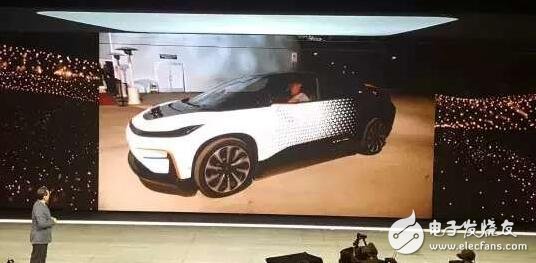 LeTV released the first mass-produced electric car ff91: scheduled to be 50,000, next year delivery!