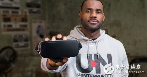 VR live NBA, witness superstar James