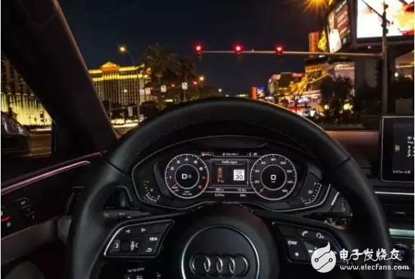Unexpected black technology! Audi can predict the traffic lights time!
