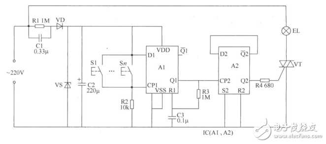 Multi-ground control switch circuit